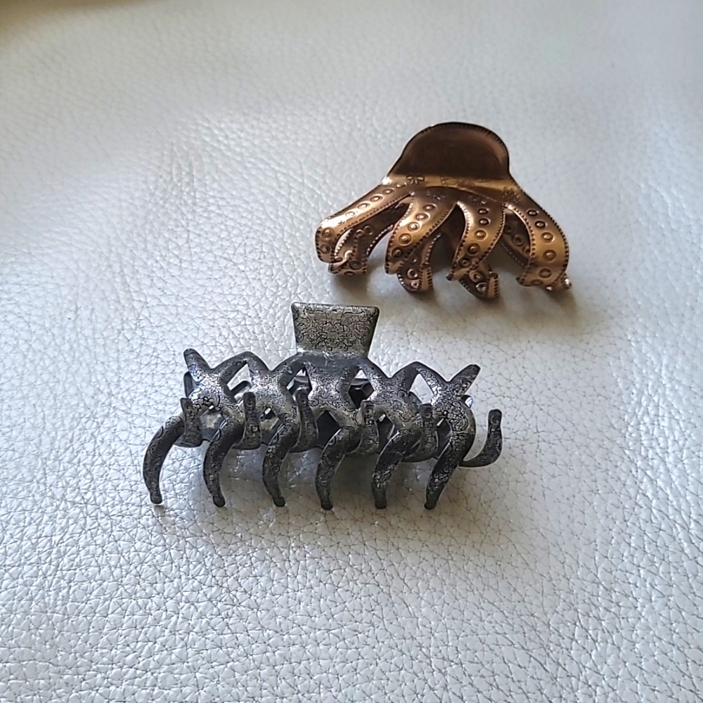 Free People Metal Hair Claw Accessories Set